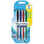 PAPER MATE étui de 4 stylos billes Flexgrip Ultra