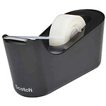 SCOTCH Dévidoir de bureau C18 avec Ruban Adhésif Magic 19mm x 33m Noir SCOTCH Dévidoir de bureau C18 avec Ruban Adhésif Magic 19mm x 33m Noir