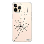 Evetane Coque iPhone 13 Pro 360 intégrale transparente Motif Pissenlit Make a wish Tendance .