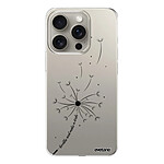 Evetane Coque iPhone 15 Pro 360 intégrale transparente Motif Pissenlit Make a wish Tendance .
