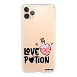 Evetane Coque iPhone 11 Pro 360 intégrale transparente Motif Love Potion Tendance .