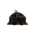 Star Wars : The Mandalorian - Figurine 1/6 Boba Fett Repaint Armor and Throne Special Edition 30 cm