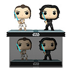 Star Wars - Pack 2 Figurines Bobble Head POP! Kylo & Rey 9 cm