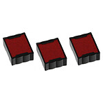 TRODAT Cassette encreur de rechange pour tampon 6/4921C Rouge x 3
