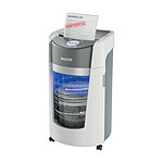 Destructeur de documents - Leitz IQ Optimax - Coupe micro P5 - 10 feuilles - 35 litres