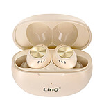 LinQ Écouteurs Sans fil Bluetooth Microphone Intégré Beige