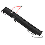 Minimotors Cache Deck Latéral Gauche Complet pour Trottinette Dualtron Ultra Noir
