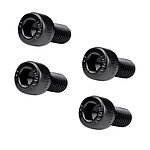 Avizar 4 Vis Garde-boue pour Trottinette Dualtron Noir