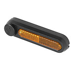 Ninebot Catadioptre Cache Vis Roue Arrière Droite pour Ninebot F2 et F2 Plus Jaune