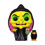 Blanche-Neige - Figurine POP & Buddy! Evil Queen deguisé avec Raven (Black Light) Exclusive 9 cm
