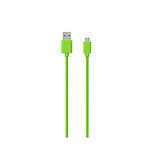 Jaym Câble Micro-USB vers USB-A 2,4A Charge et Synchronisation Collection POP 1,5m Vert