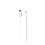 Jaym Câble Lightning vers USB-A 2,4A Charge et Synchronisation Collection POP 1,5m Blanc
