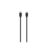 Jaym Câble Lightning vers USB-C PD 3A Charge et Synchronisation Collection POP 1,5m Noir