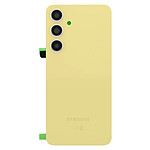 Clappio Vitre arrière de remplacement pour Samsung Galaxy S24 FE Jaune