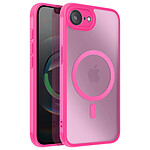 Avizar Coque MagSafe pour iPhone 16e Dos Mat Givré Contour