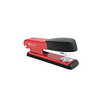 RAPESCO Agrafeuse Bowfin 535 Demi-Bande Éco 26/6 mm 25 Feuilles Rouge