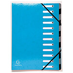 EXACOMPTA Trieur Harmonika 12CP Iderama bleu clair