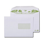 GPV Boite de 500 enveloppes patte trapèze blanches C5 162x229 80 g/m² fenêtre 45x100