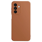 Avizar Coque pour Samsung Galaxy A26 Silicone Lisse Bloc Caméra Protégé Marron
