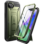 Supcase Coque Intégrale pour iPhone 16e Antichoc Béquille Support Vert