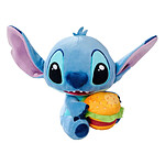Lilo & Stitch - Peluche Stitch avec Burger 25 cm