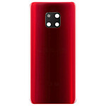 Clappio Vitre arrière de remplacement pour Huawei Mate 20 Pro Rouge