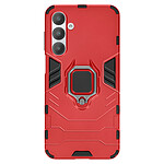 Avizar Coque pour Samsung Galaxy A16 Anneau Support Antichoc Rouge
