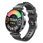 XO Montre Connectée Etanche IP68 avec Autonomie 7 Jours Noir