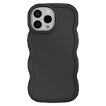 Avizar Coque Candy pour iPhone 15 Pro Antichoc Noir