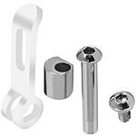 Avizar Levier de Système de Pliage pour Xiaomi M365 et M365 Pro Blanc