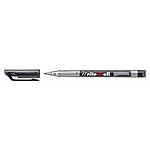 STABILO Stylo-Feutre Permanent Write-4-all pointe fine Noir x 10 STABILO Stylo-Feutre Permanent Write-4-all pointe fine Noir x 10