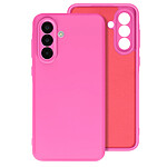 Avizar Coque pour Samsung Galaxy A36 Semi-rigide Soft-touch Anti-traces Fuchsia