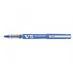 PILOT Roller Rechargeable V5 encre liquide Bleu Begreen Pointe Fine x 10