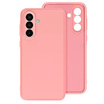 Avizar Coque pour Samsung Galaxy A36 Semi-rigide Soft-touch Anti-traces Rose clair