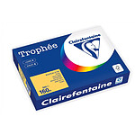CLAIREFONTAINE Ramette Papier FSC A4 160g 250 Feuilles Bouton d'Or x 4