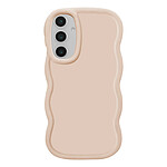 Avizar Coque pour Samsung Galaxy S24 FE Silicone Antichoc série Candy Beige