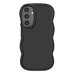 Avizar Coque pour Samsung Galaxy S24 et S25 Silicone Antichoc série Candy Noir