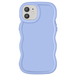Avizar Coque pour iPhone 12 et 12 Pro Silicone Antichoc série Candy Lavande