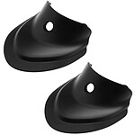 Avizar Bavettes Garde-boue pour Xiaomi M365, M365 Pro, Essential, 1S et Mi 3 Noir