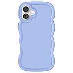 Avizar Coque pour iPhone 16 Plus Silicone Antichoc série Candy Lavande