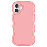 Avizar Coque pour iPhone 16 Silicone Antichoc série Candy Rose