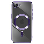 Avizar Coque pour iPhone 16e Caméra Protégée en Silicone Violet