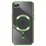 Avizar Coque pour iPhone 16e Caméra Protégée en Silicone Vert