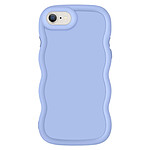 Avizar Coque pour iPhone 7, 8, SE 2020 et SE 2022 Silicone Antichoc Lavande