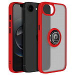 Avizar Coque pour iPhone 16e Bague Magnétique Rouge