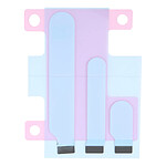 Clappio Adhésif Batterie pour iPhone 16 Pro Fixation solide Transparent