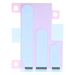 Clappio Adhésif Batterie pour iPhone 16 Pro Max Fixation solide Transparent