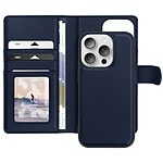 Mayaxess Étui pour iPhone 16 Pro Max Coque Détachable Bleu nuit