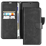 Avizar Étui pour Samsung Galaxy S25 Edge Clapet avec Dragonne Noir