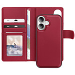 Mayaxess Étui pour iPhone 16 Coque Détachable Rouge